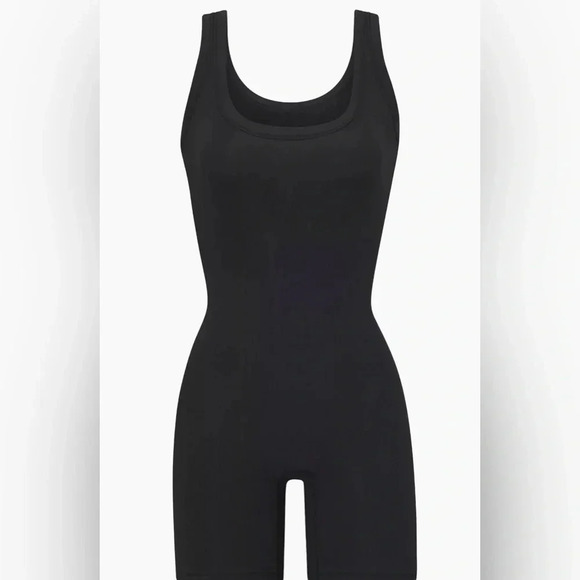 SKIMS Pants - SKIMS Cotton Rib One Piece Women’s Bodysuit Black Size Large $78.00